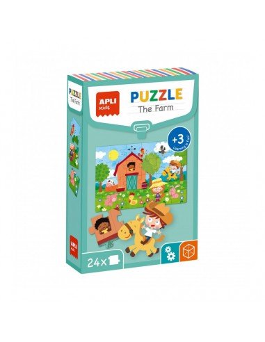 Puzle Educativo La Granja Apli 18746