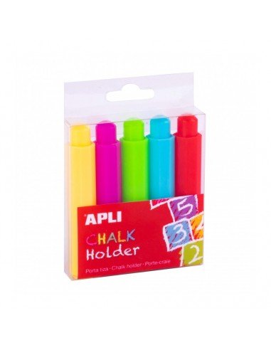 Pack de Porta Tizas de Ø 9 mm 5 Uds Apli 19025
