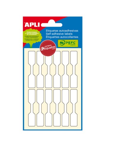 Etiquetas Blancas Para Joyería 49x10 mm Apli 02689