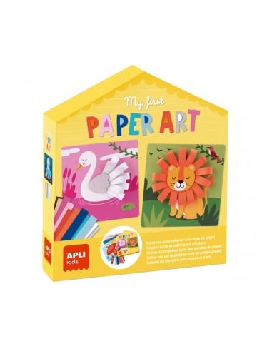 My First Paper Art Temática Animales Apli 19362