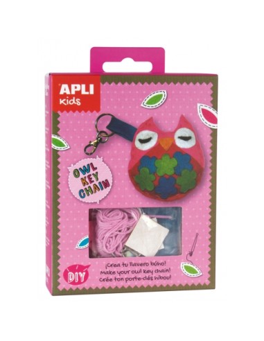 Craft Kit Llavero Buho Apli 14718