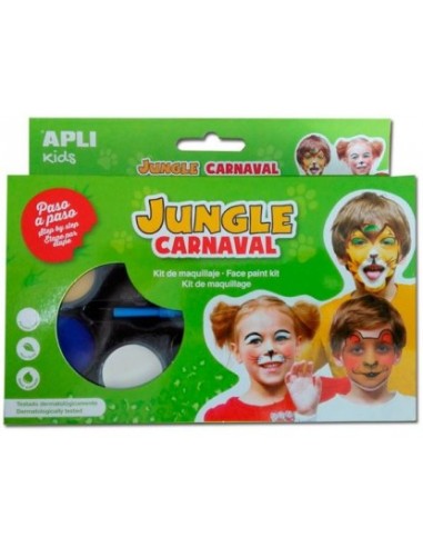 Barritas de Maquillaje Carnaval Jungla Apli 15037