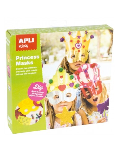Kit Decora Antifaces Princesa Apli 14486