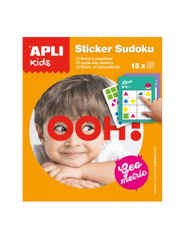 Juego Sticker Sudoku Geometría Apli 14587