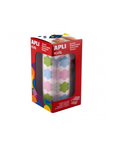 Rollo Gomets Forma Flores Multicolor Apli 19236