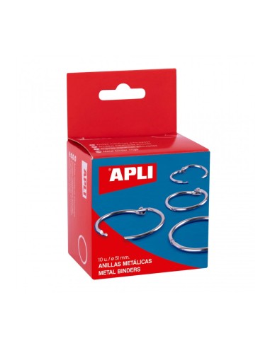 Anillas Metálicas Articuladas Níquel ø 51 mm Apli 00455