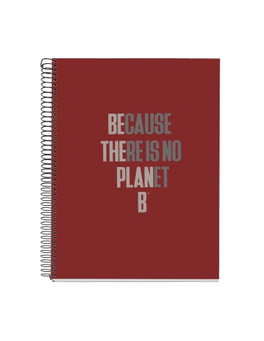 Notebook 4 Reciclado Rojo MR6144