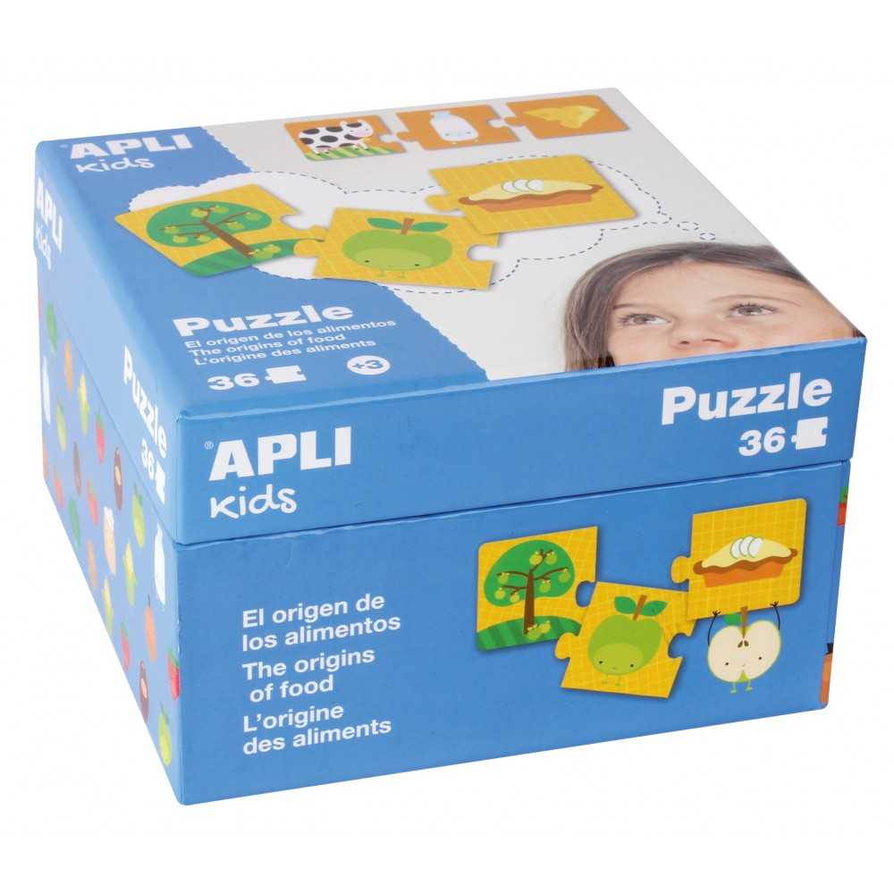 Puzle Modelo El Origen de los Alimentos Apli 14360
