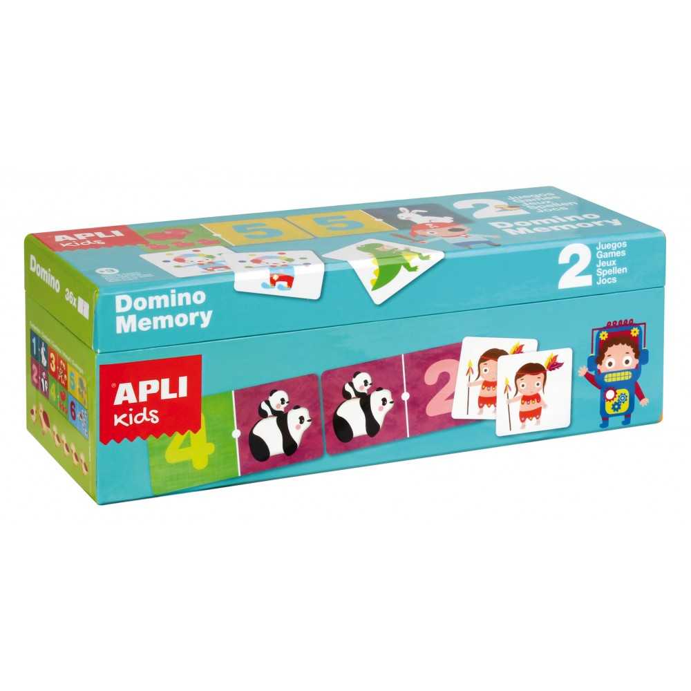 Caja Dúo Dominó Memory Apli 14116
