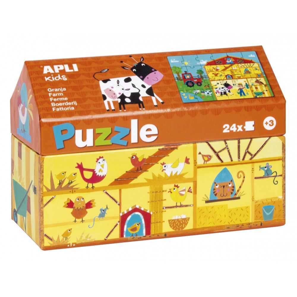 Puzle Casita La Granja Apli 17354