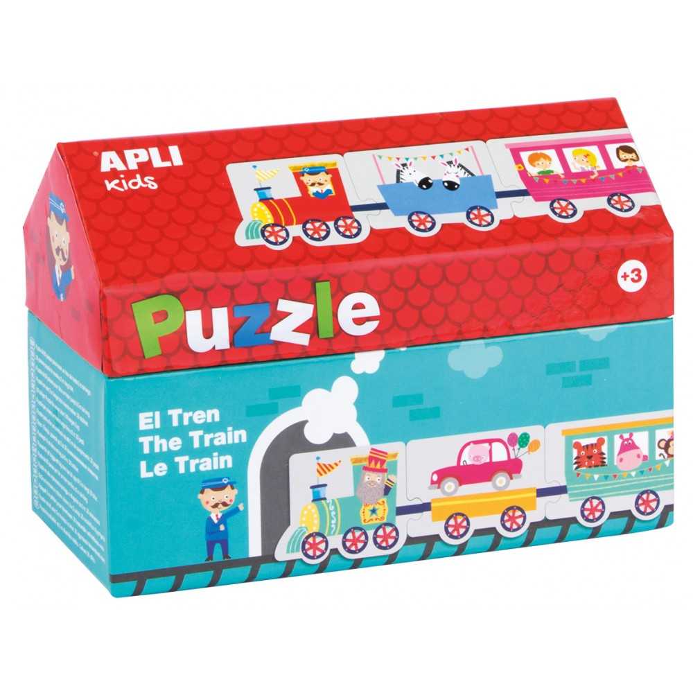 Puzle Casita El Tren Apli 16485