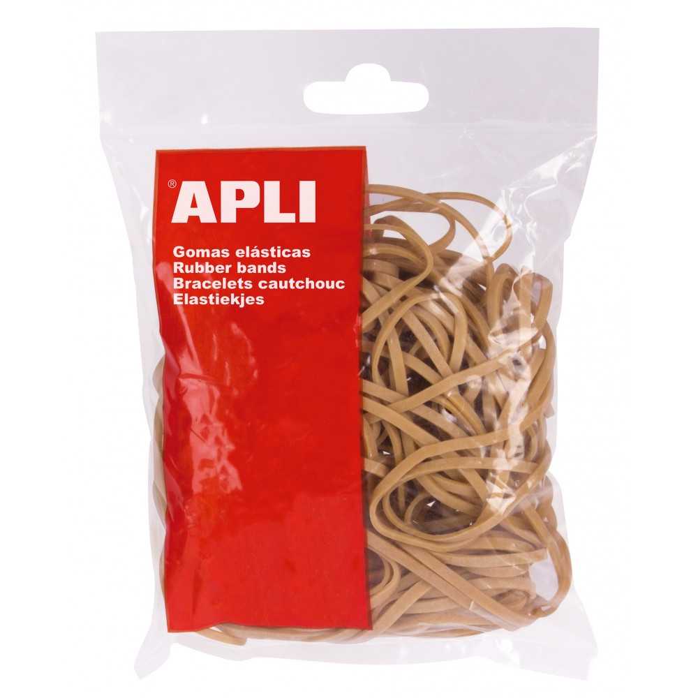 Bolsa 1Kg Gomas Elásticas 100 x 2mm Apli 12865