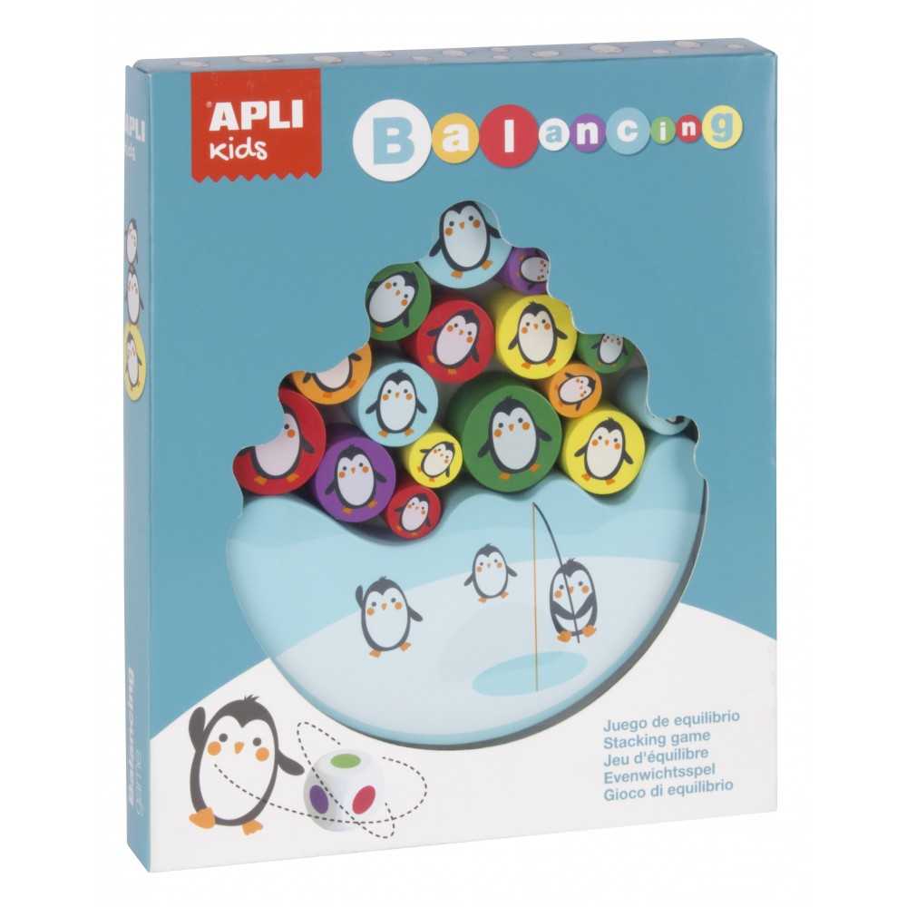 Juego Equilibrio Balancín Pingüinos