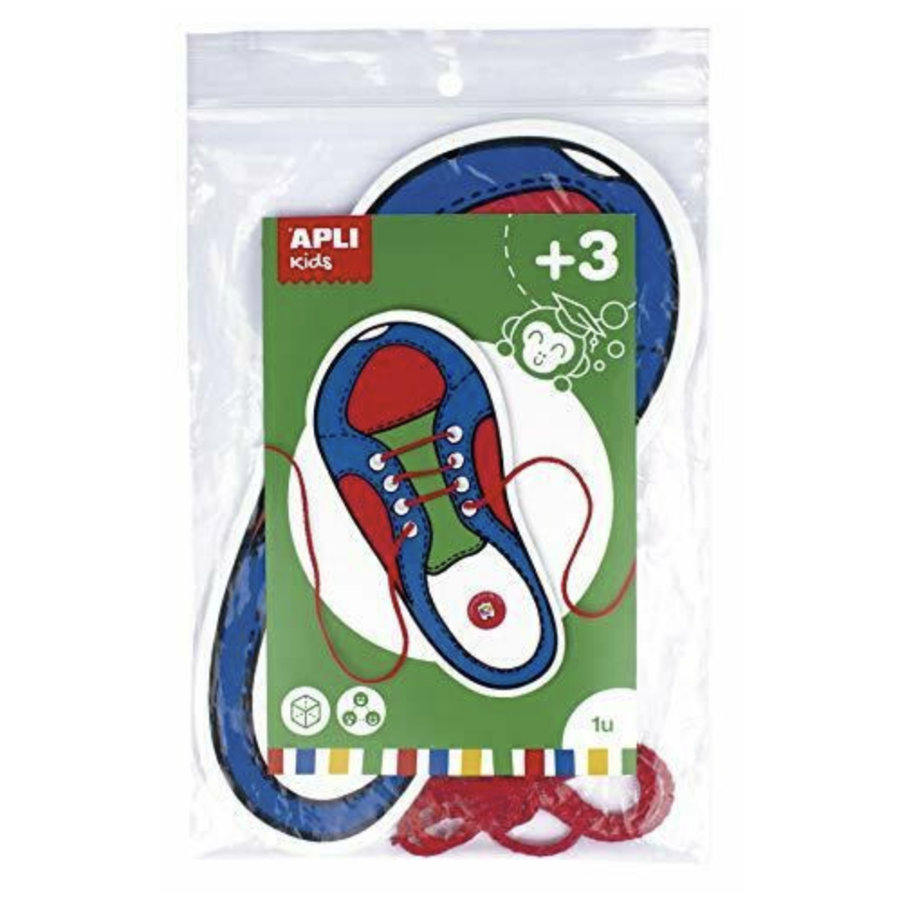 Juego Didáctico Ata Zapatos Apli 17488