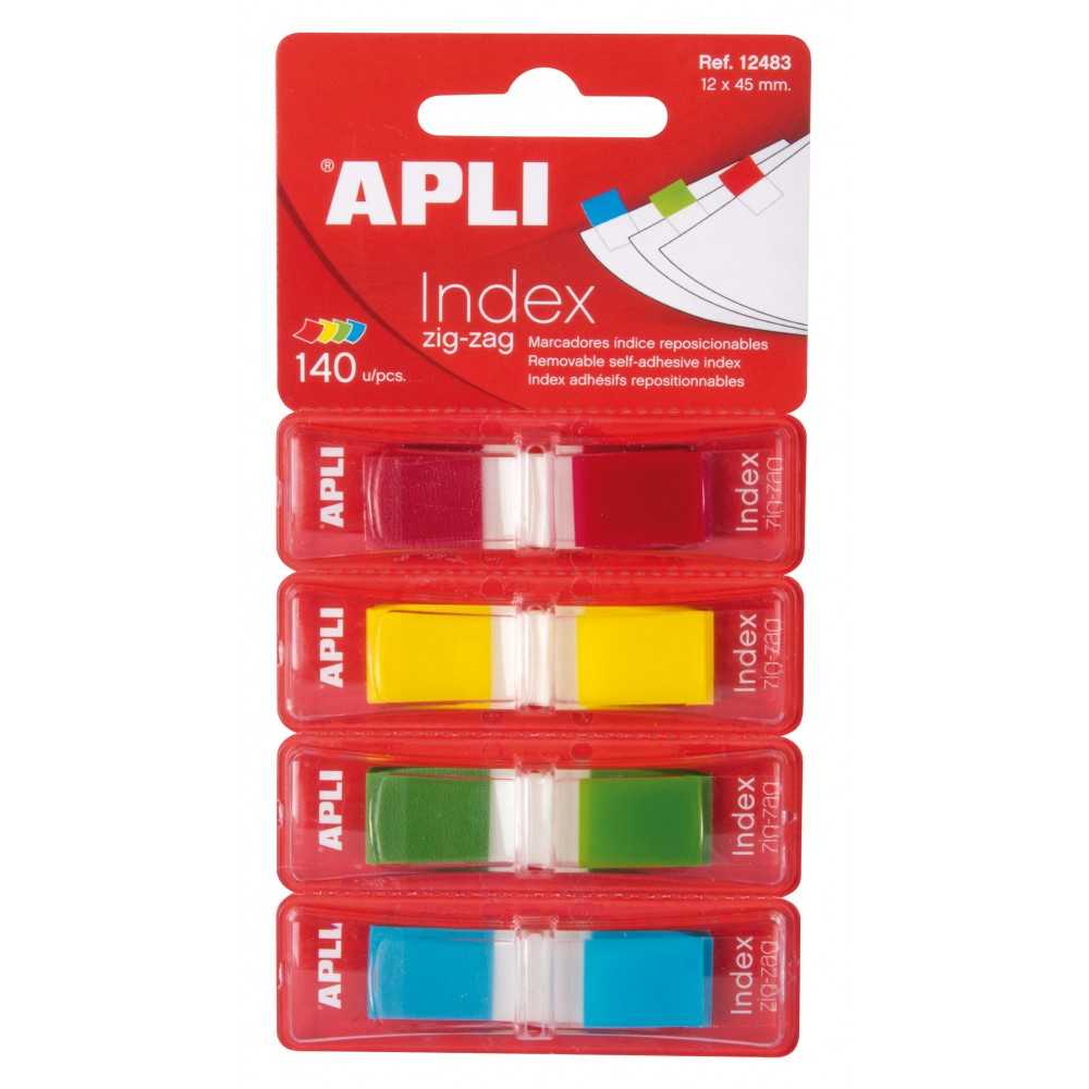 Dispensadores de Índices Autoadhesivos 12x45 mm Apli 12483