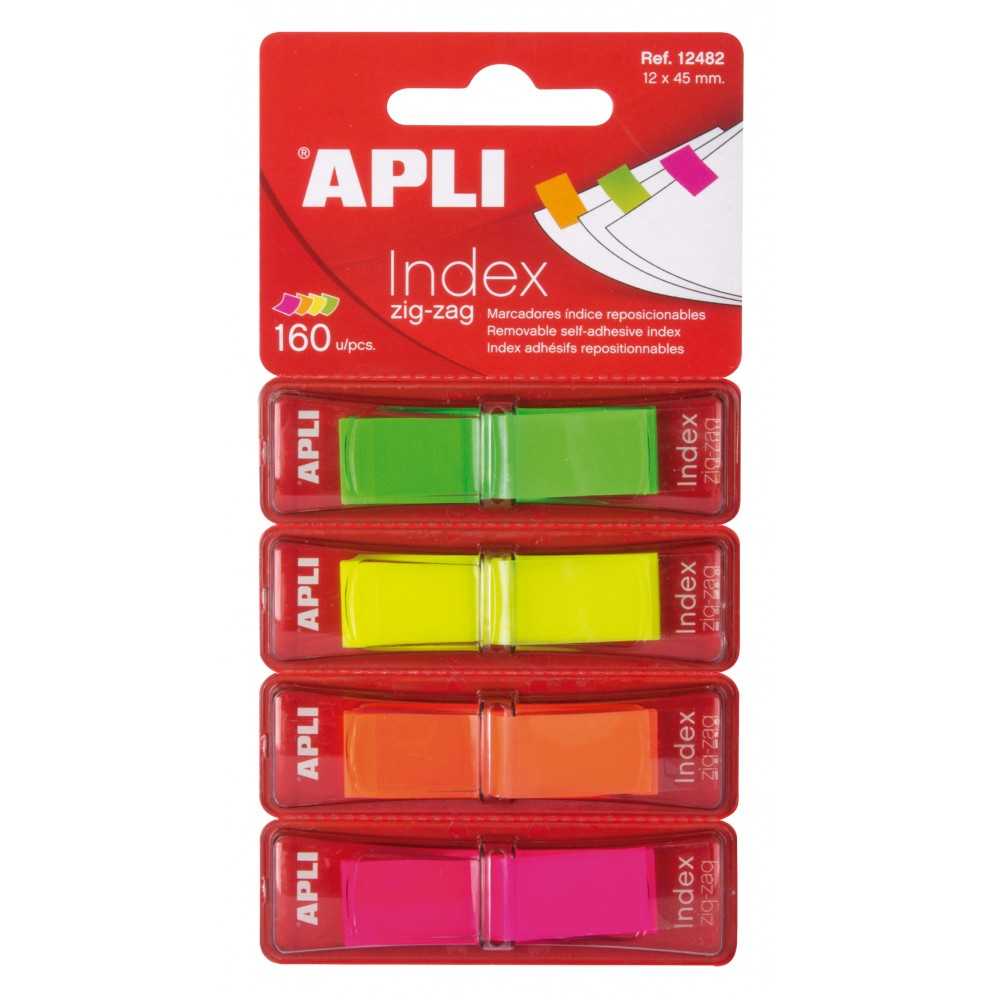 Dispensadores de Índices Autoadhesivos 12x45 mm Apli 12482