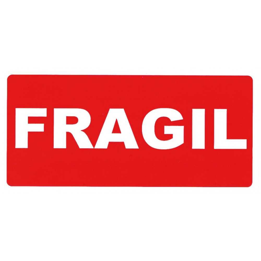 Etiquetas Fragil en Rollo de 200 Uds. Apli 00296