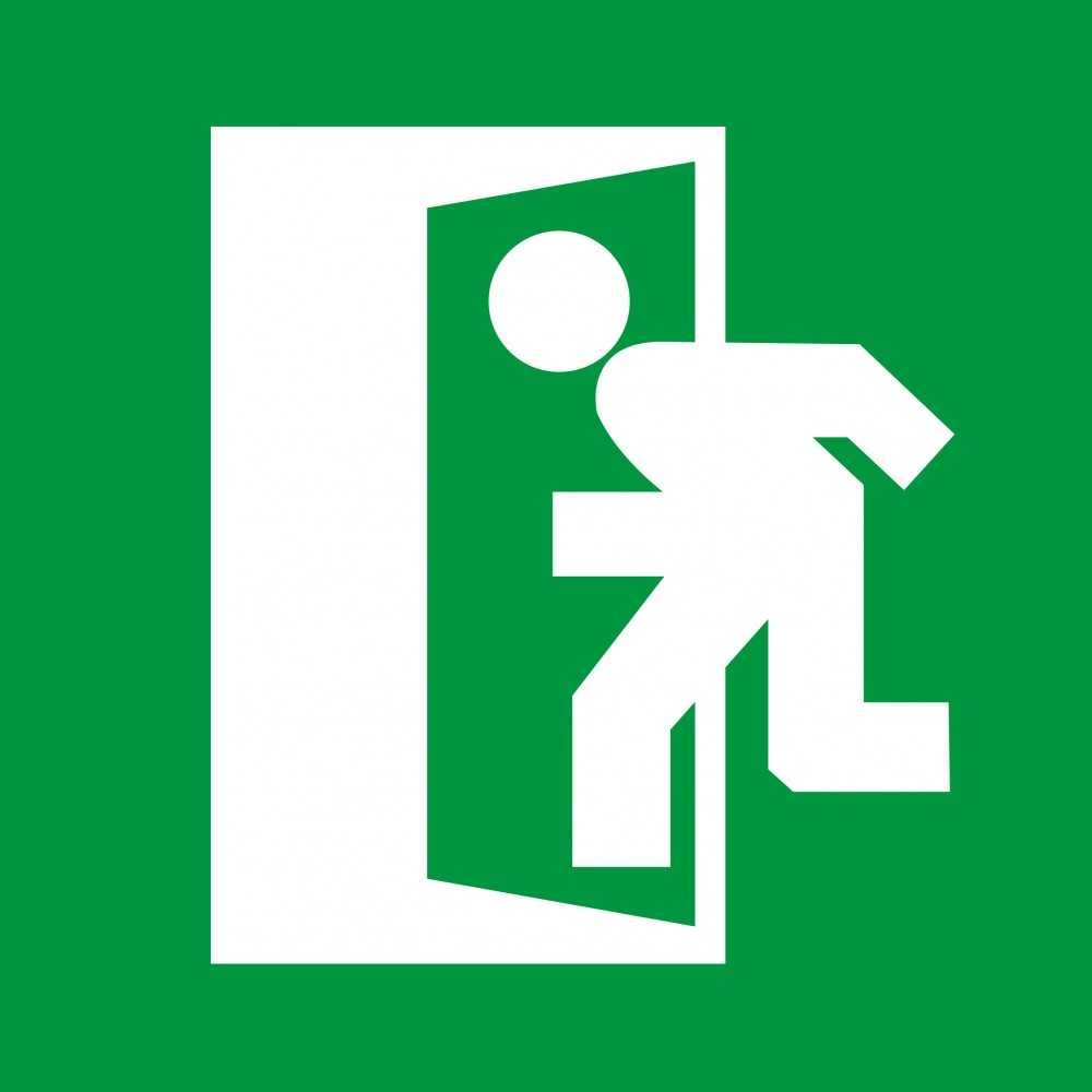 Etiqueta Señal Salida Emergencia Apli 10432