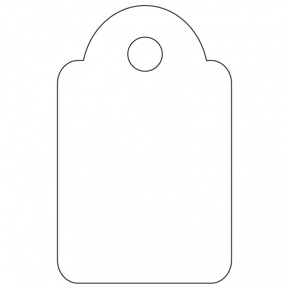Apli 07009 Etiquetas Colgantes Con Hilo Blancas 200 Uds. 15x24 mm
