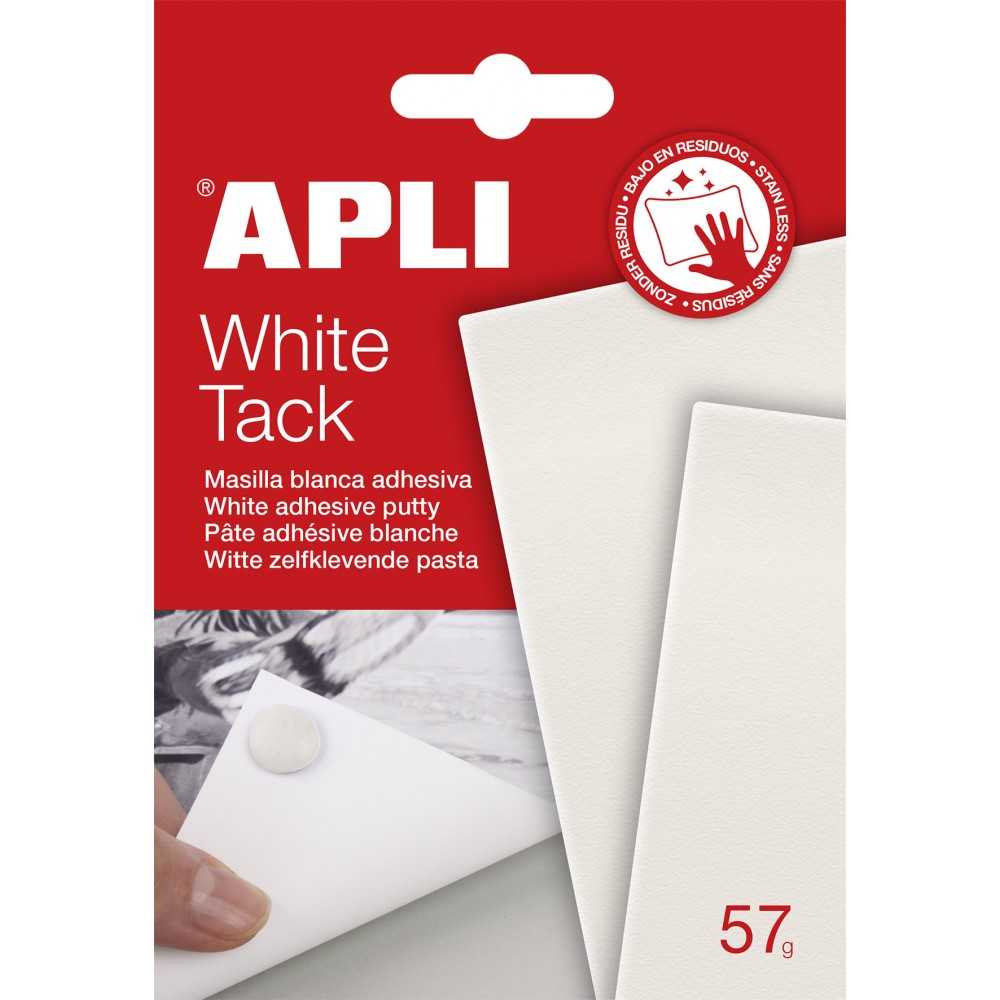 Masilla Adhesiva Moldeable Blanca 57g Apli 17061