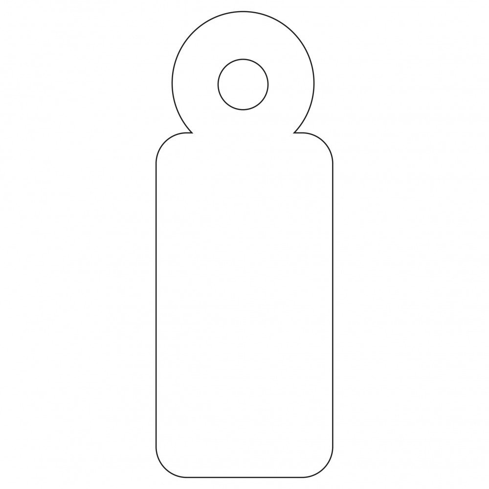 Apli 07006 Etiquetas Colgantes Con Hilo Blancas 200 Uds. 11x29 mm