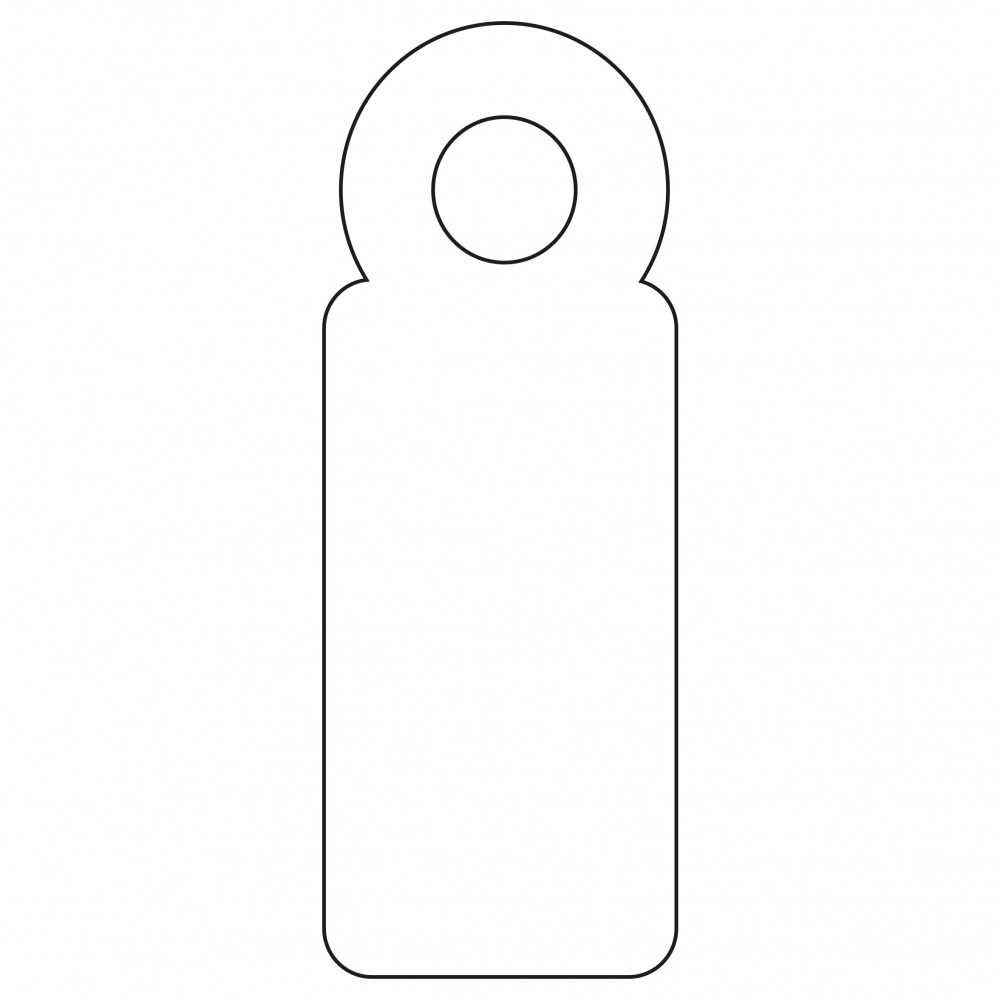 Apli 00383 Etiquetas Colgantes Con Hilo Blancas 1000 Uds. 7x19 mm