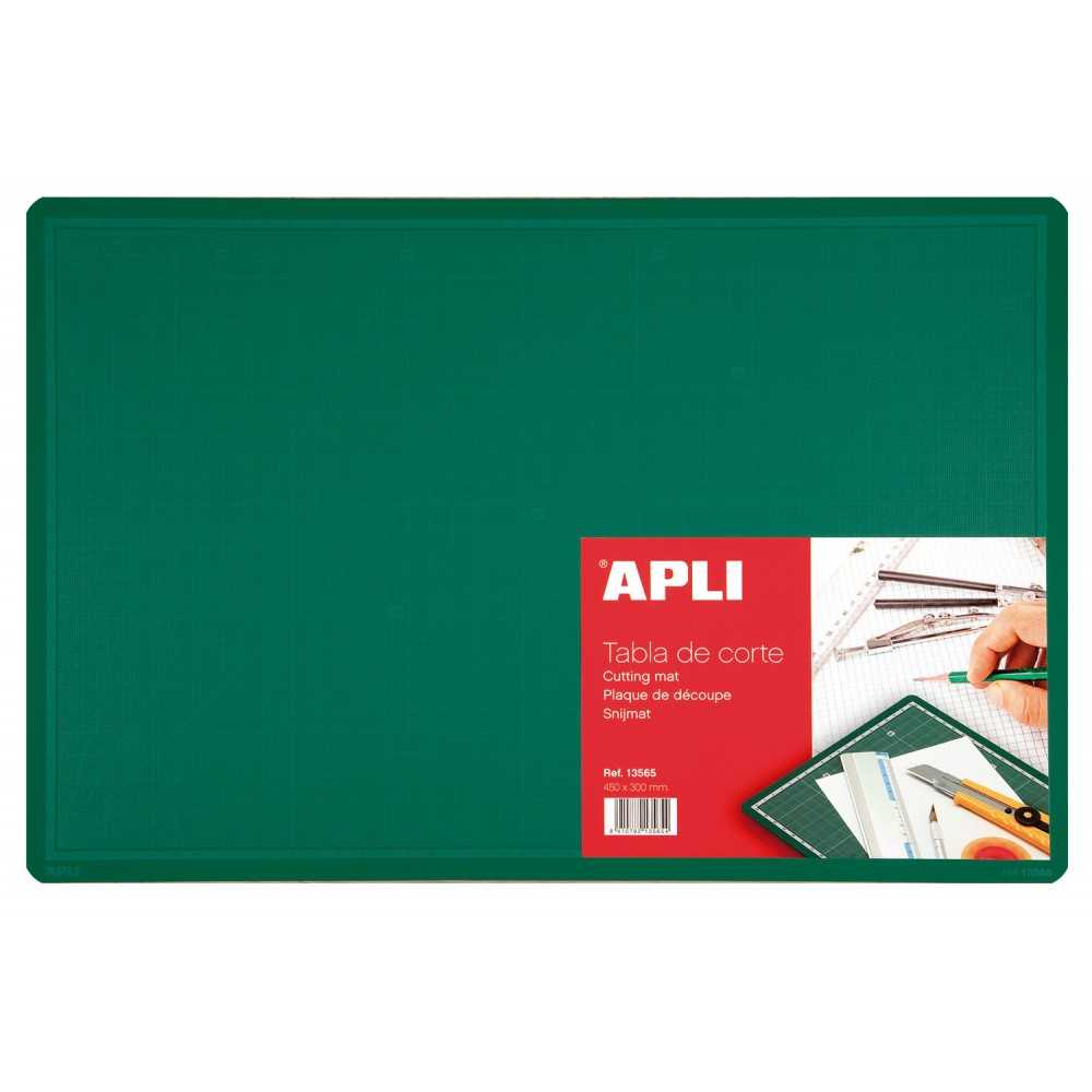 Tabla de Corte PVC Color Verde 450 x 300 mm Apli 13565
