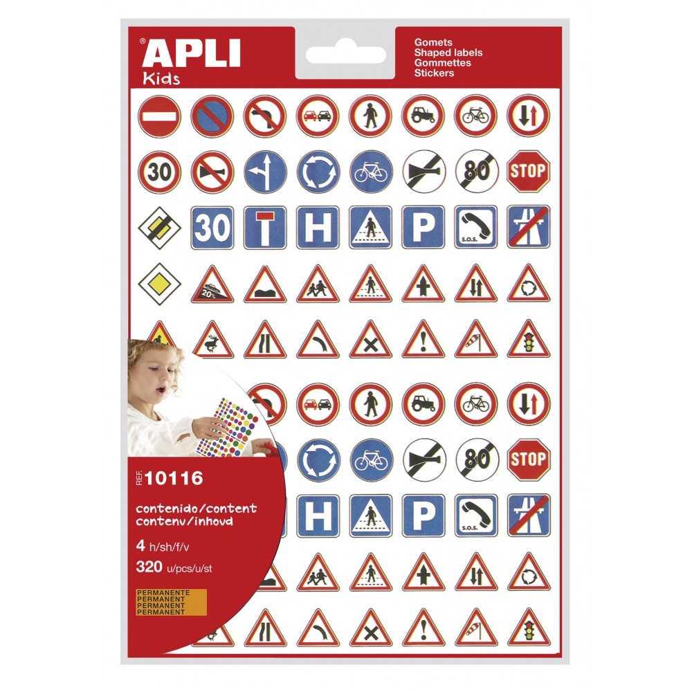 Apli 10116 Bolsa Gomets Señales Tráfico 4H