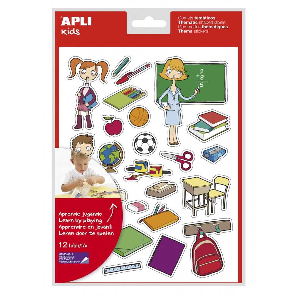 Apli 11448 Bolsa Gomets La Escuela 12H