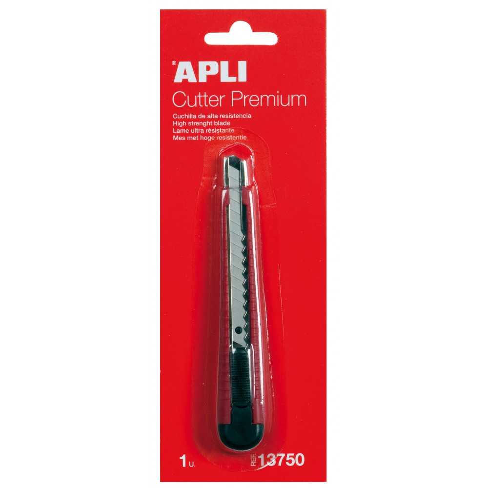 Cutter Premium Carcasa Ergonómica 9 mm Apli 13750