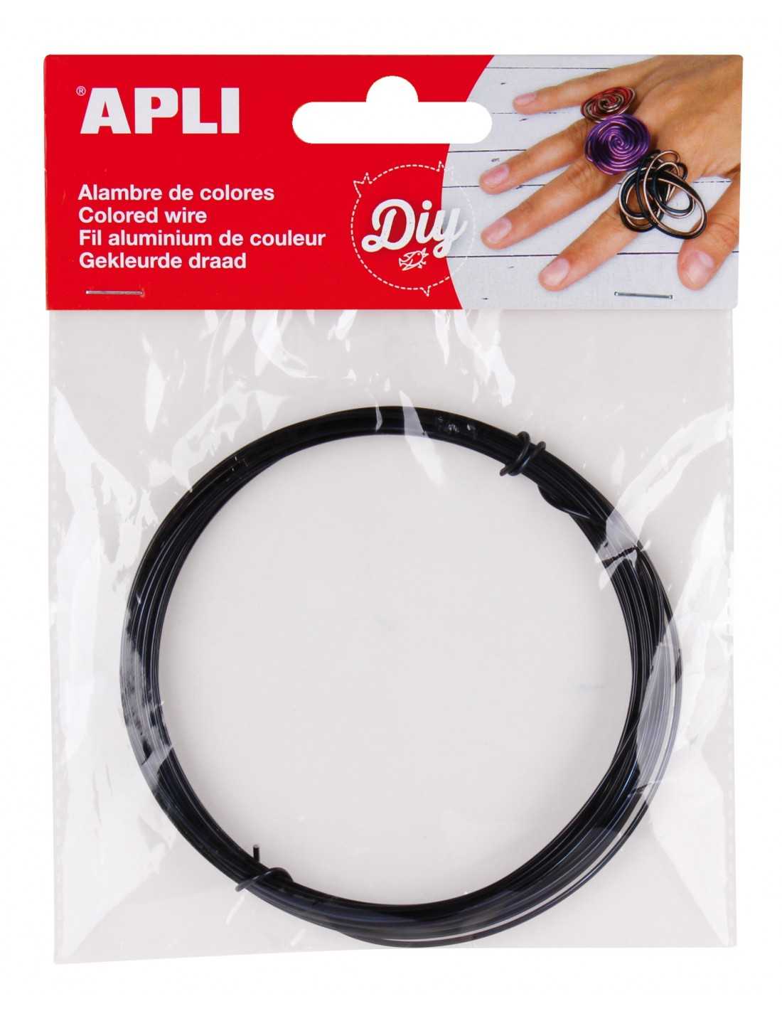 1 anillo de cable alambre corazón 20 cm de grosor de alambre 0,5 cm 
