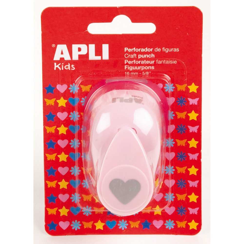 Perforadora de Papel Forma Corazón 16mm