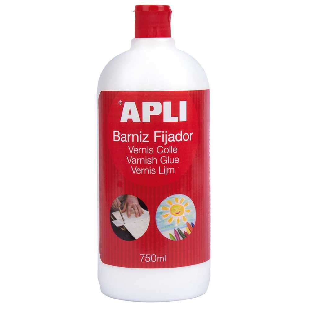 Barniz Adhesivo Acabado Brillante 750 ml Apli 13621