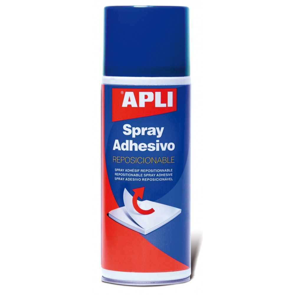 Bote Spray Adhesivo Reposicionable 400 ml Apli 12088