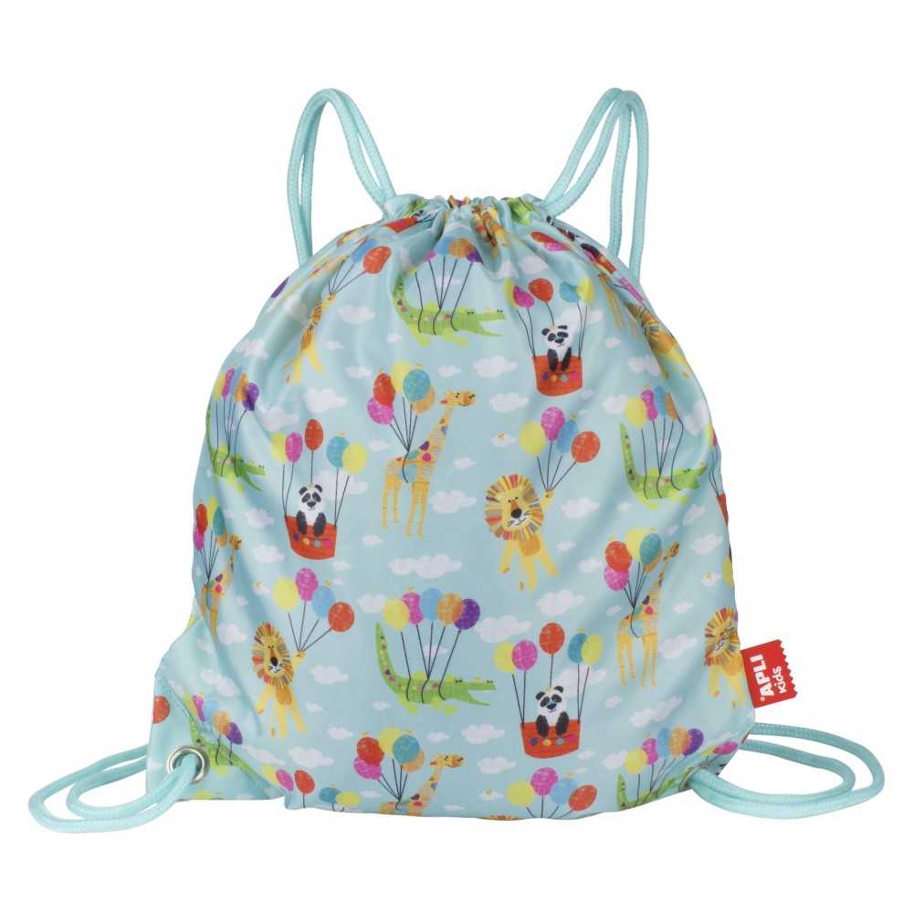 Bolsa Safari Cierre Cordones 360x260 mm Apli 16871