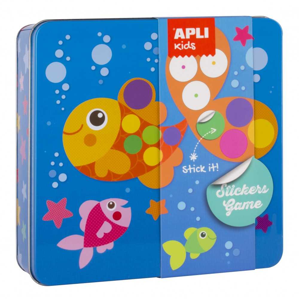 Juego Gomets Caja Metálica Pez Ref. AP15219