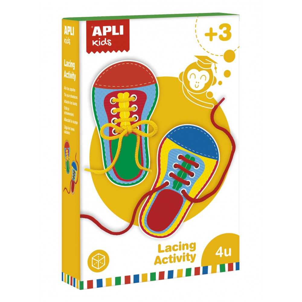 Juego Didáctico Ata Zapatos Apli 17533