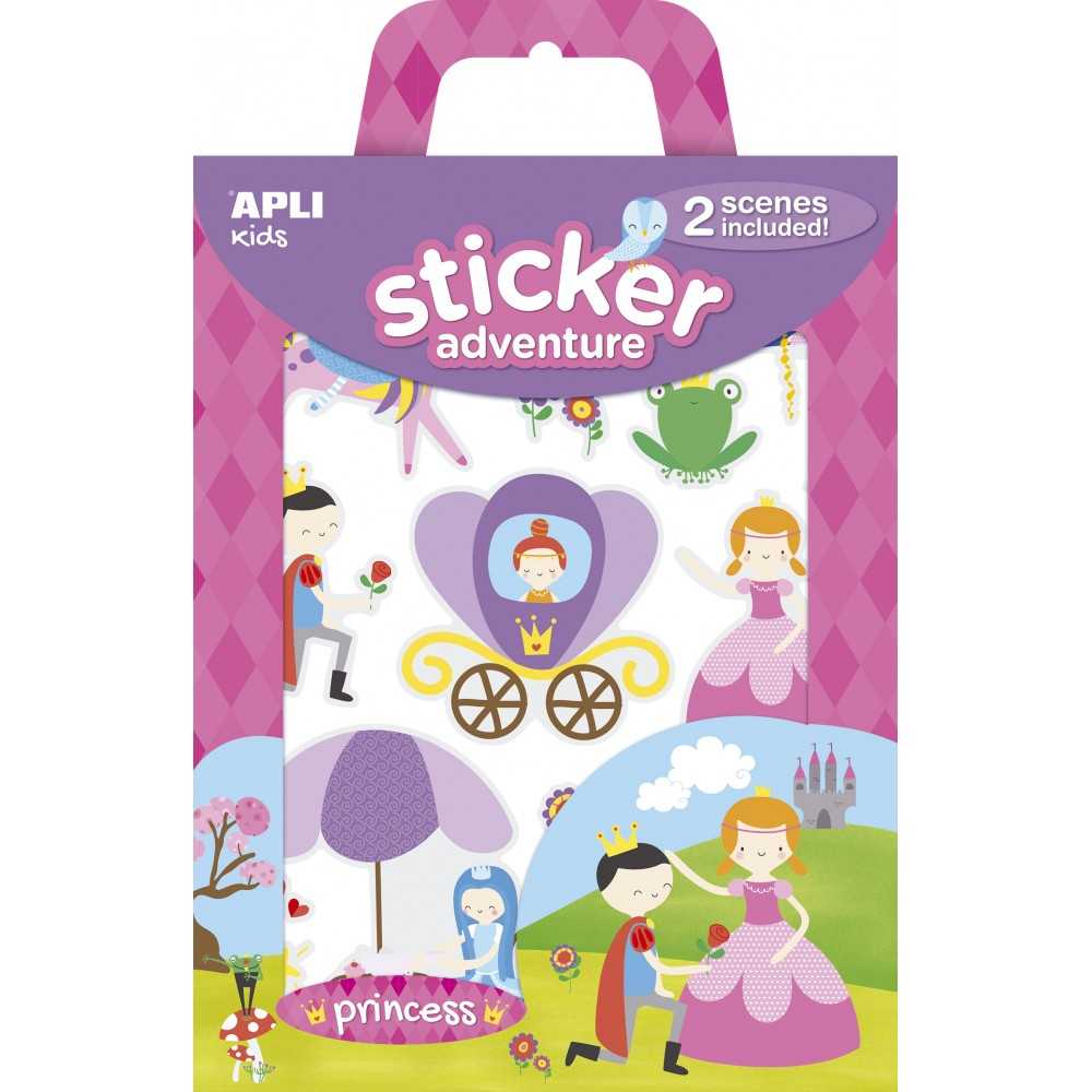 Apli 15167 Juego Pegatinas Temática Princesas 2H