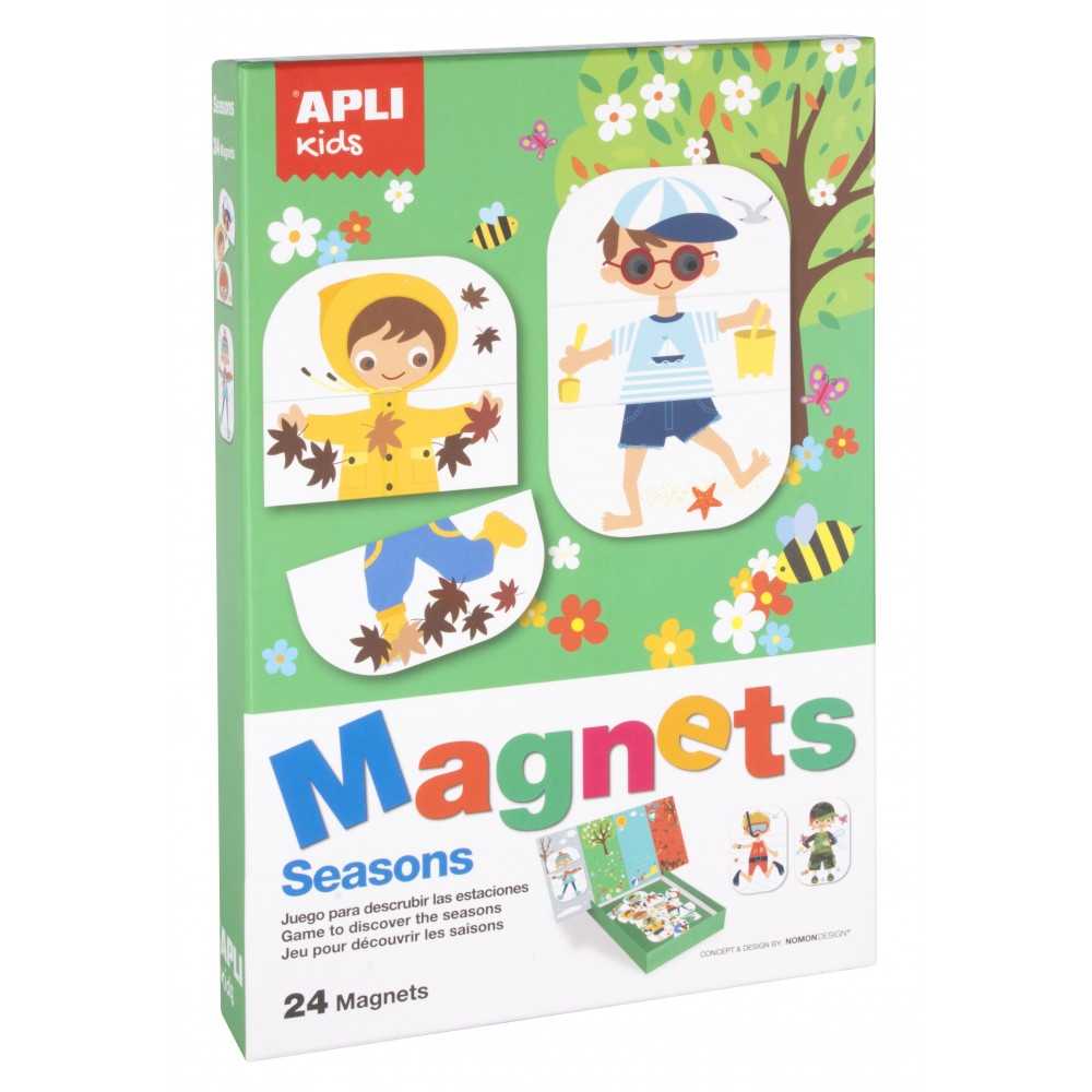 Juego Magnético Las Estaciones Apli 17160