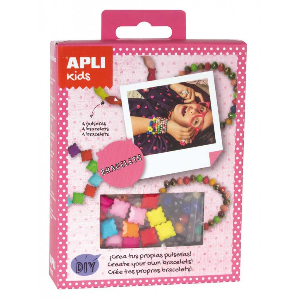 Mini Kit Crear Pulseras de Color Apli 14707