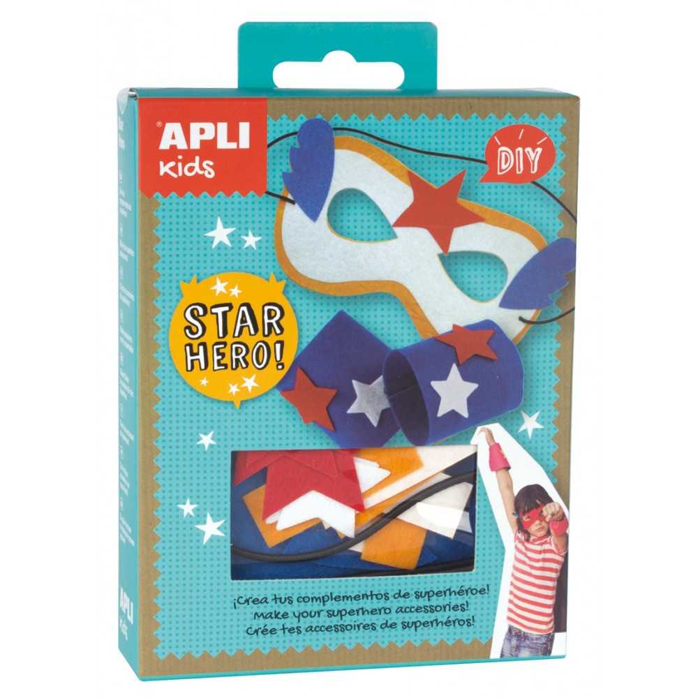 Mini Kit Máscaras Superhéroe Apli 14717