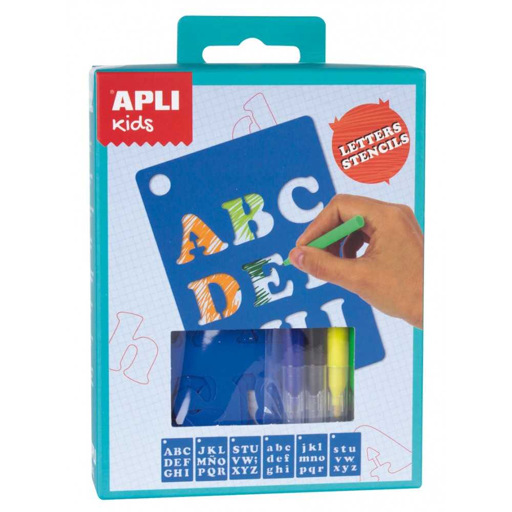 Mini Kit Plantillas Letras Apli 14720