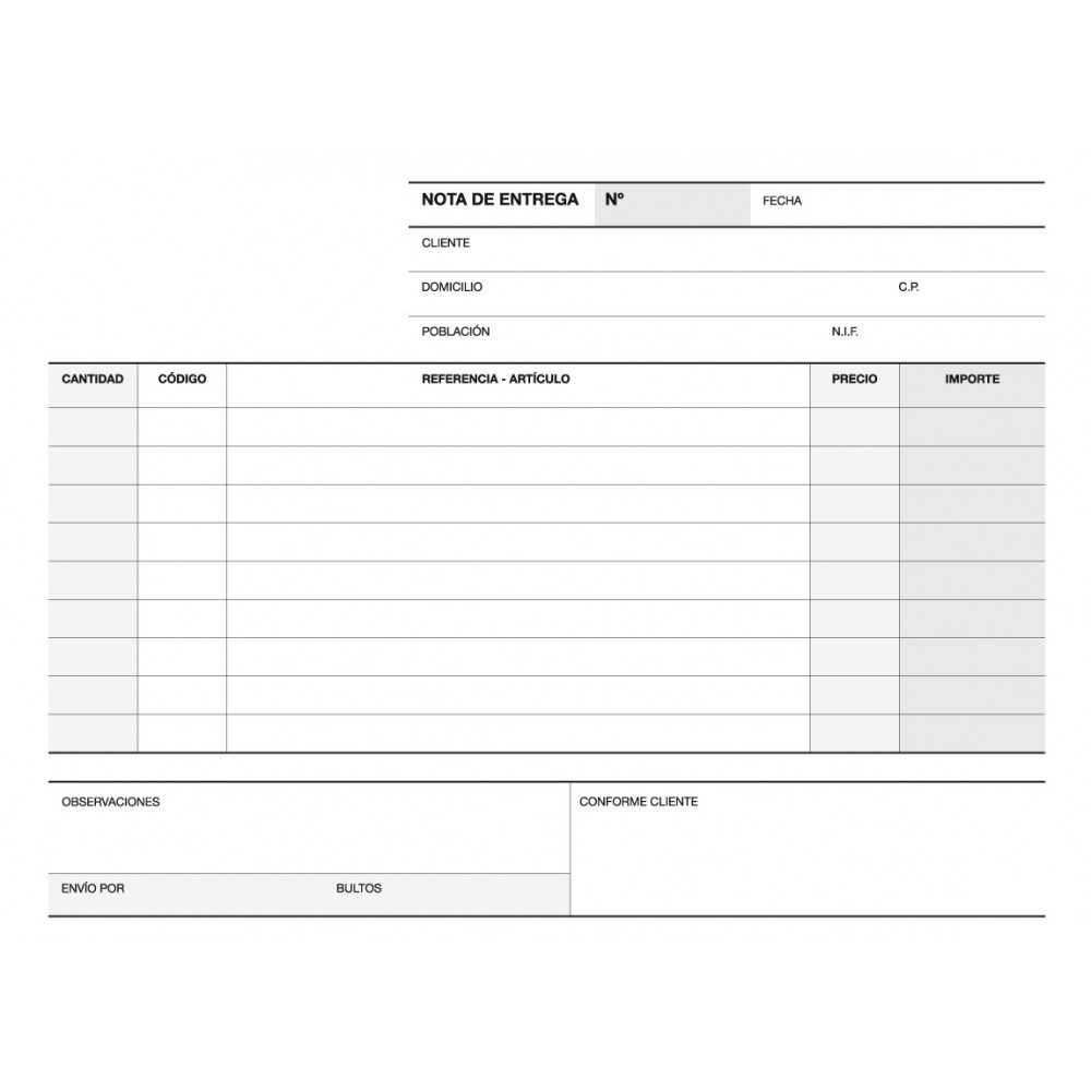 Talonarios Notas de Entrega Duplicado 210x145 mm Apli 12692