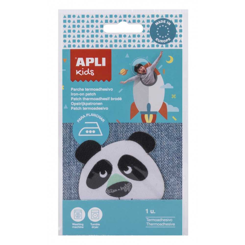 Apli 17798 Parche Termoadhesivo Modelo Panda