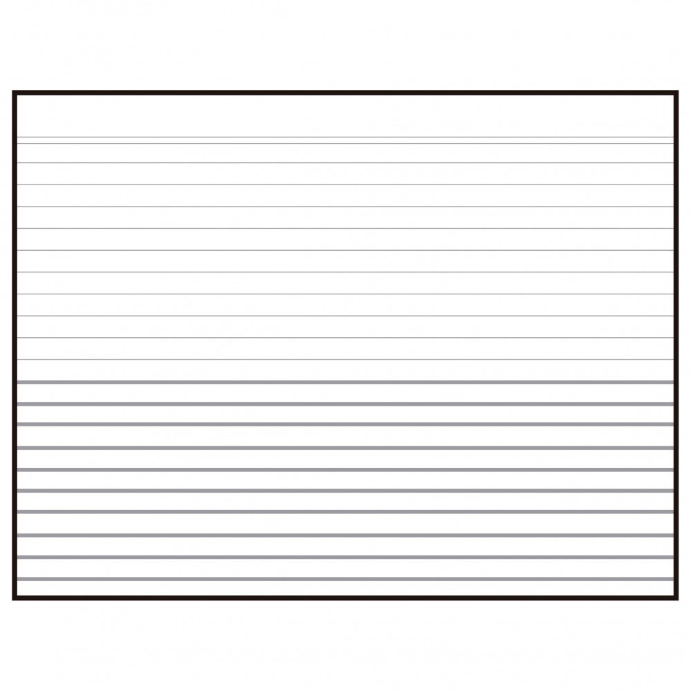 Fichas Archivo Blancas Rayadas 160x215 mm Apli 13261
