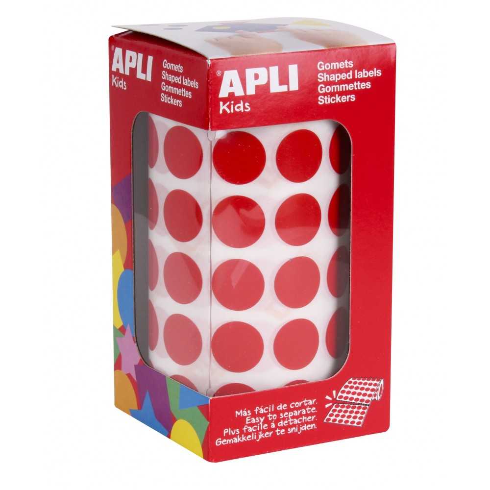 Gomet Rojo Redondos En Rollo ø15 mm Apli 04857