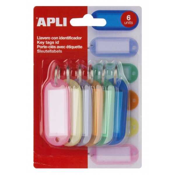 Apli- llavero Color surtido 17131 10 unidades 
