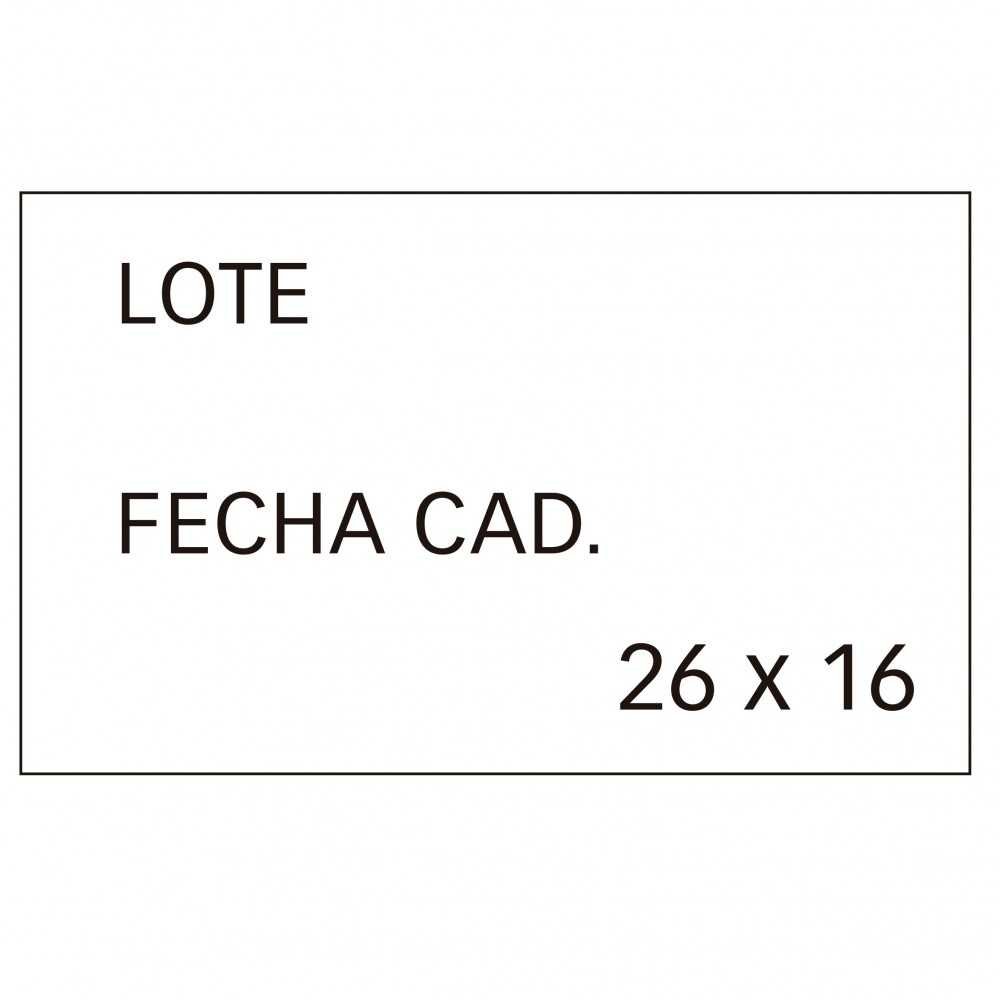 Etiquetas Precio Adhesivo Removible 26x16 mm Apli 101950