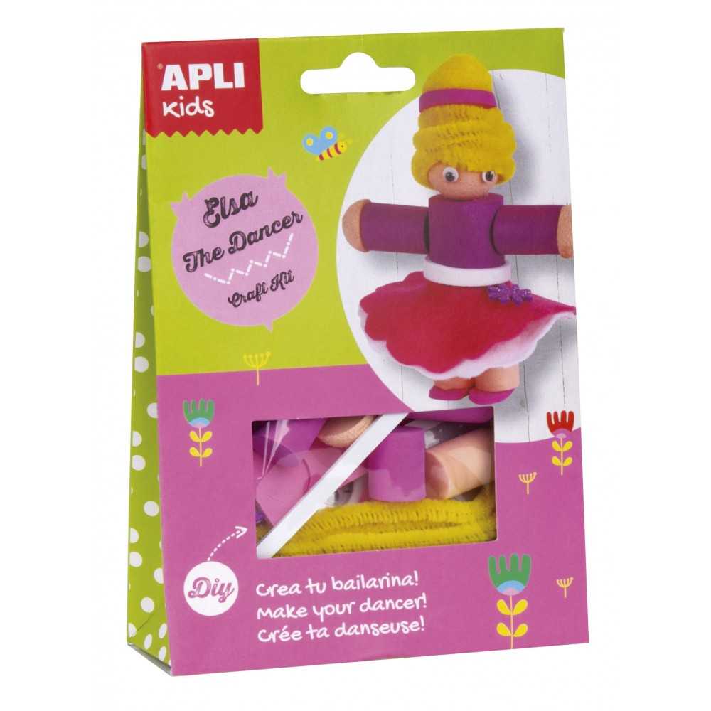 Craft Kit Bailarina Elsa Apli 14625