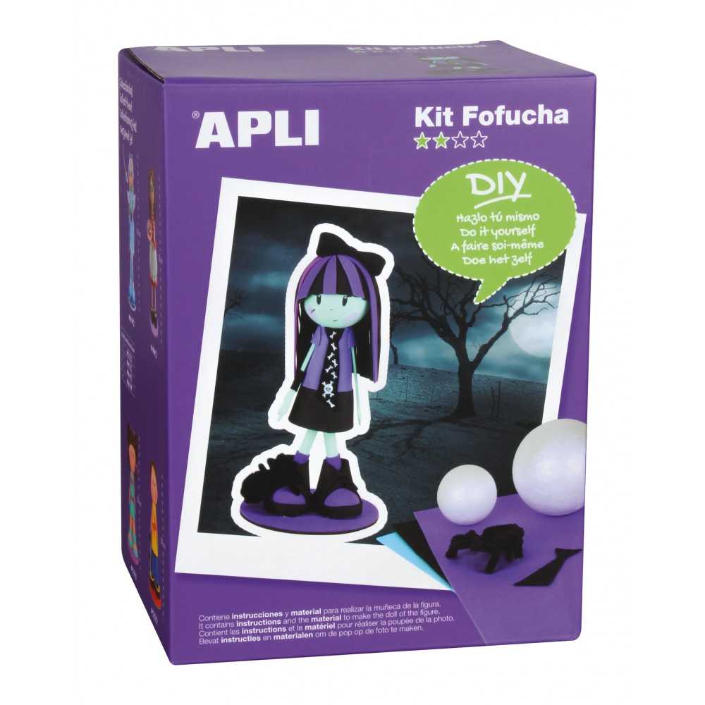 Kit Muñeca Fofucha Monster Apli 13847